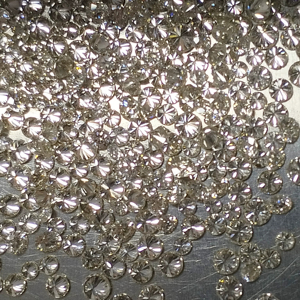 เพชรกลมหลวมธรรมชาติขนาด0.80มม. ถึง1.25มม. VS-SI ตัดได้อย่างดีเยี่ยม/ความคมชัดของอัญมณีแท้ใช้สำหรับเป็นเครื่องประดับ - Product Image 1