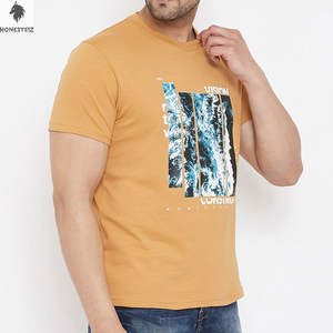 เสื้อยืดผู้ชายระบายอากาศได้ดีเสื้อยืดผู้ชายผ้าคอตตอน100% - Product Image 2
