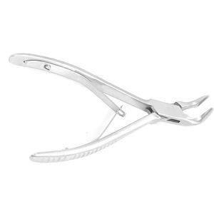 Blumenthal Rongeurs 15.5 cm Curved Cutting Forceps <b>Bone</b> <b>Surgical</b> Dental <b>Bone</b> Rongeurs <b>Surgical</b> Dental <b>Instruments</b> - Product Image 5