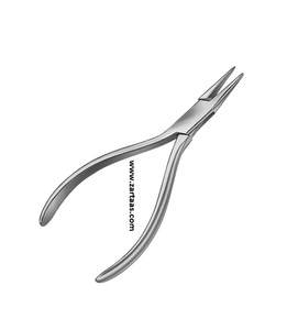 Alicates de punta plana Marburg no estériles de acero inoxidable de alta calidad con mandíbula dentada de 140 mm - Product Image 4