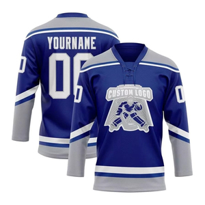 Jersey de hockey sobre hielo reversible cosido New York Ranger personalizado para hombres desgaste de hockey sobre hielo directo de fábrica - Product Image 2