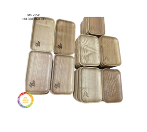 ถาดไม้ไผ่เป็นมิตรกับสิ่งแวดล้อมถาดไม้ไผ่แฮนด์เมดจานเสิร์ฟสำหรับรับประทานอาหารห้องครัวกาแฟชาอาหารเช้าและตกแต่ง - Product Image 6