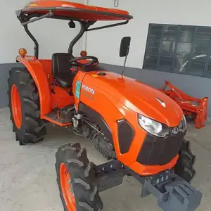 Kubota l3800 với bộ nạp phía trước Kubota BX 80 Series Máy kéo nhỏ gọn nhỏ gọn Kubota máy kéo l3800 38hp WX4 bánh xe sử dụng máy kéo