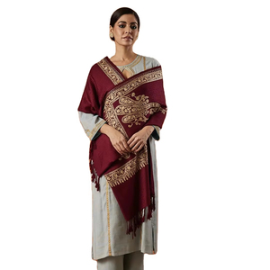 100% châle d'hiver décontracté pour dames de haute qualité multicolore double face pour musulman prix de gros bon marché - Product Image 1