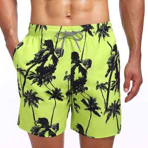 Pantalones cortos de playa de verano informales para hombre, pantalones cortos de verano con logotipo personalizado al por mayor 2025 - Product Image 2