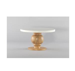 Mesa de desgaste para fiesta de boda en casa, decorar los mejores suministros, nuevo diseño de lujo, forma redonda rectangular para comida casera, soporte para pastel de mármol - Product Image 2