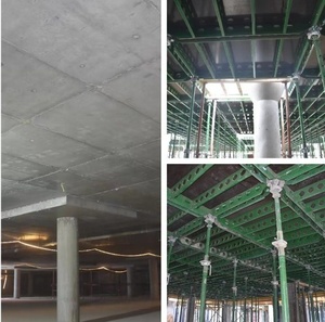 Thép Nhôm Màu Xanh lá cây ván khuôn pan-đạo cụ mô-đun phẳng sàn ván khuôn hệ thống với đầu Tước đầu bằng sáng chế xây dựng trang web - Product Image 2