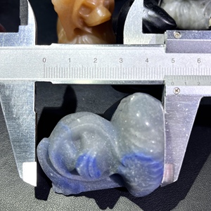 Canards en cristal mélangé sculptés à la main en calcite <span class=keywords><strong>jaune</strong></span> naturelle, <span class=keywords><strong>aventurine</strong></span> verte et lapis-lazuli pour la décoration intérieure - Vente en gros - Product Image 5