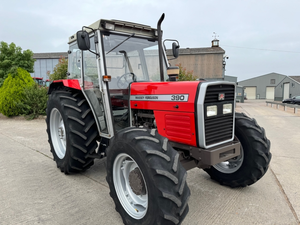 Tracteur agricole Massey Ferguson MF 390 35HP, diesel, transmission par engrenages, 2 roues motrices, attelage 3 points, moteur PTO, à vendre - Product Image 1