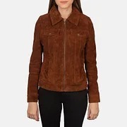Chaqueta de Gamuza Original Vintage de Alta Calidad para Mujer con Cierre de Cremallera, Fácil de Usar, con Sensación de Tela Suave de Bearfit - Product Image 2