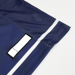 Ropa de calle personalizada, estilo Retro americano Vintage con malla de béisbol clásica, camiseta cuadrada de fútbol para hombre, Francia - Product Image 4