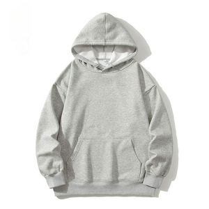 Sweat à capuche épais au toucher doux pour hommes avec logo personnalisé pull en coton épais chaud pour l'hiver sweat respirant athlétique vêtements de sport - Product Image 5