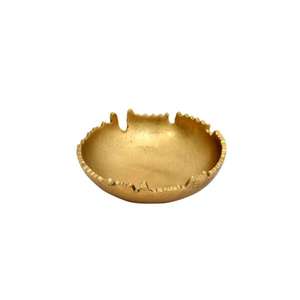Decorative <b>Metal</b> Salad <b>Bowl</b> Wedding Table Decor Centerpiece Items Luxury Dish Handicrafts Fruits Display Food Serving <b>Bowls</b> - Product Image 1