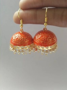 Assorted Lot of Meenakari Earrings Indian Handmade Jewellery Wedding Favor Bridesmaid <strong>Gifts</strong> Mehendi Sangeet Ceremony <strong>Gifts</strong> - Product Image 6