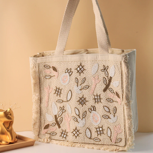 Venta al por mayor Playa Verano Nuevos bolsos casuales Tejido de cuentas de madera Mujeres Bolso de mano Señoras Bolso de hombro de moda por glowin fashion - Product Image 2