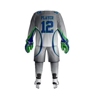 Conjuntos de Uniformes de Hockey sobre Hielo con Estampado Digital para Deportes de Equipo Casuales, Logotipo Personalizado, 100% Poliéster, Antibacteriano, Secado Rápido, Marca Personalizada - Product Image 2