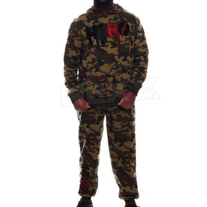 Vêtements de sport Gym Fitness Tech Polaire Training Survêtements Hommes Deux Pièces Ensemble Survêtement Jogging Costume pour Hommes OEM Service Personnalisé - Product Image 3