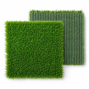 Tapis en gazon artificiel doux et adapté aux animaux domestiques avec support tissé pour la maison, le jardin et la cour - Product Image 3