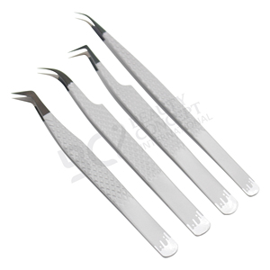 Pince à épiler professionnelle pour extensions de cils, outil d'application pour l'isolation et la pose des extensions de cils - Product Image 1