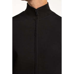 Gilet décontracté vintage pour homme avec logo, respirant, tricoté, pour l'automne – Coupe régulière, en laine, polyester et coton MN-KNV-WS25-002 - Product Image 4