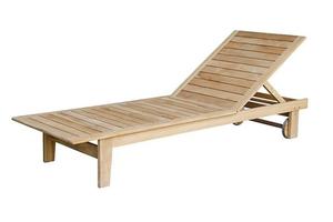 Patio <b>Lounge</b> Chair Set Wood <b>Chaise</b> Sun Lounger Bench with Side Tray Versatile for <b>Outdoor</b> Entry Park Gym Mall Hospital Use - Product Image 2