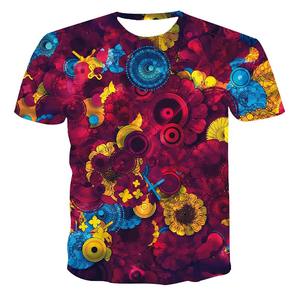 2024 último estilo de verano, camiseta sublimada de Color para hombre, manga corta con diseño de patrón, nueva ropa de moda y elegante para hombre - Product Image 4