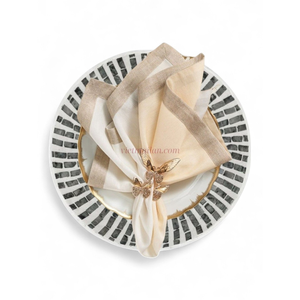 Sets de table écologiques en nacre grise pour la vie quotidienne et la décoration intérieure - Product Image 2