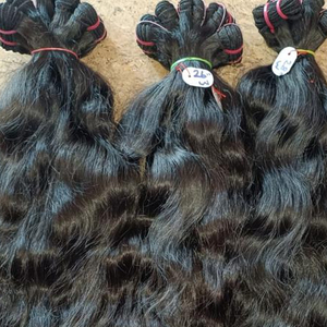 Extensiones de cabello humano virgen Remy indio de alta calidad - Product Image 1