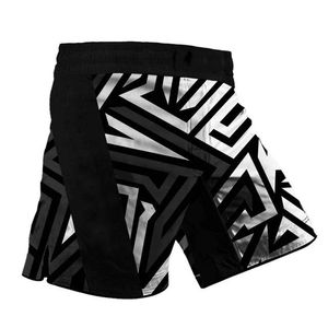 Nouveauté Shorts de MMA pour hommes en tissu doux Séchage rapide respirant Shorts de lutte de combat de MMA en polyester vente en gros personnalisée - Product Image 1