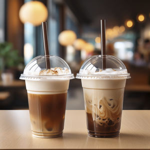 Quang Quan Viet Nam Usine En Gros 95mm Simple Paroi Gobelets En Plastique Jetables PP/PET Matériel pour Café Glacé Thé Autre Froid - Product Image 3