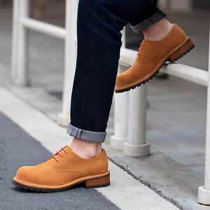 Mocassins en cuir confortables pour hommes, chaussures habillées décontractées, design léger pour les trajets quotidiens, chaussures en cuir formelles pour hommes - Product Image 2