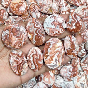Meilleur modèle Rosita Jasper Cabochon Semi précieux Rosita dentelle Jasper pierre précieuse pour bijoux - Product Image 1