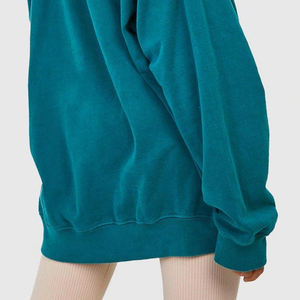 2025 otoño ropa de moda de gran tamaño para mujer manga larga cuello redondo Casual pulóver Top sudadera de gran tamaño - Product Image 6