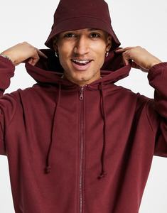 Algodón de rizo francés Diseño personalizado Boxy Crop Heavyweight Drop Shoulder Sudadera con capucha de gran tamaño Ropa de calle Todos Los tamaños disponibles - Product Image 2