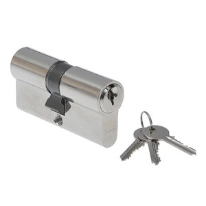 Cilindro ABUS E45N 35/40 Níquel KA01, llave igual - Product Image 1