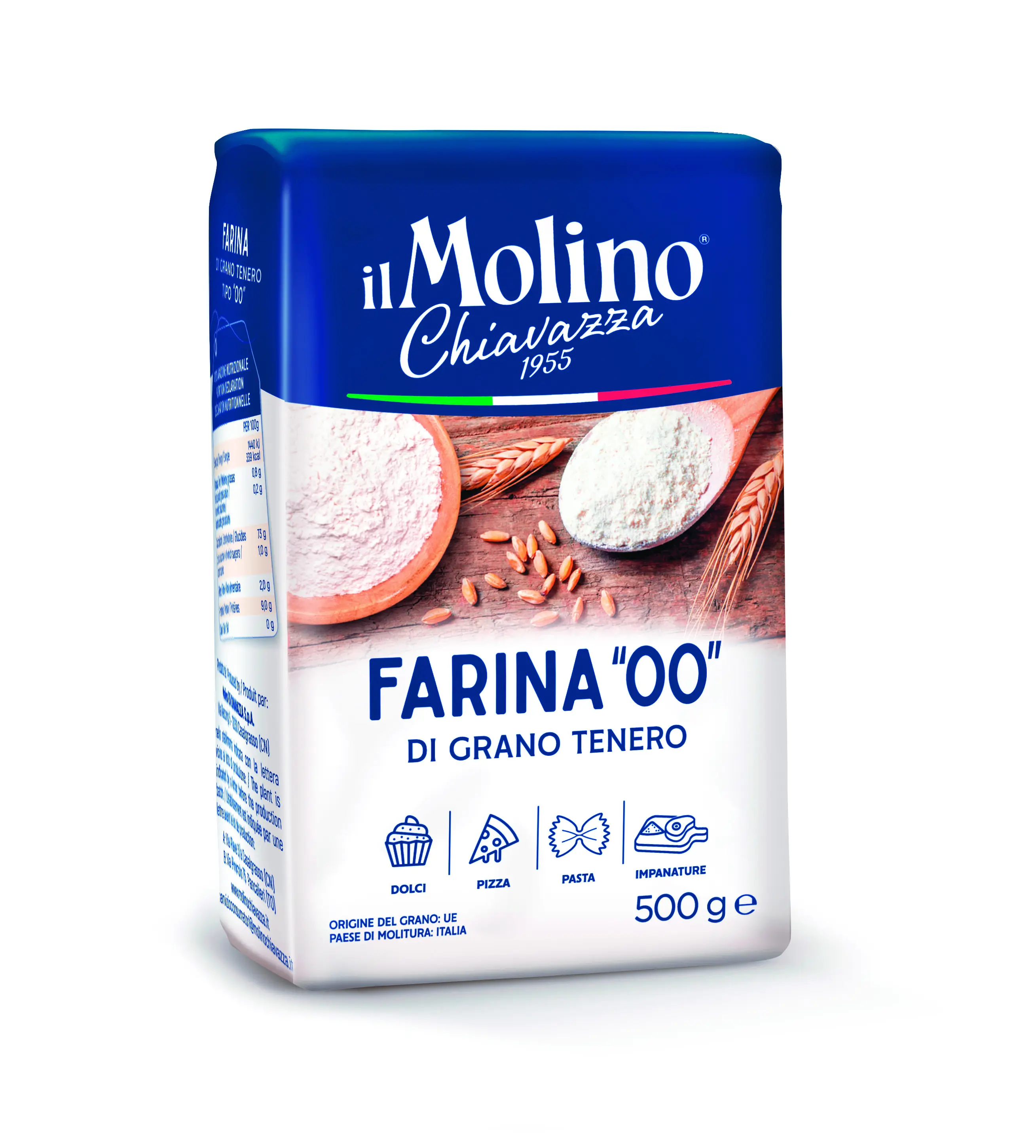 High Quality 100% Natural Flour SOFT WHEAT FLOUR 00 Ideal for Professional Uses Made in Italy Ready for Shipping