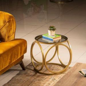 Metal <b>Table</b> With Marble Top for Luxury Apartment Villa at Wholesale and <b>Cheap</b> Factory Price Side <b>Table</b> With Good Price - Product Image 4