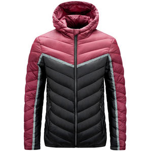Wholesale Winter New <b>Hooded</b> Cotton-<b>padded</b> Lightweight Puffer Down <b>Jacket</b> for Men - Product Image 1