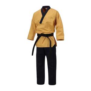 Uniforme de jiu jitsu para hombre, ligero, transpirable, de Color sólido, de alta calidad, en stock, ropa de artes marciales, uniforme de jiu jitsu - Product Image 1