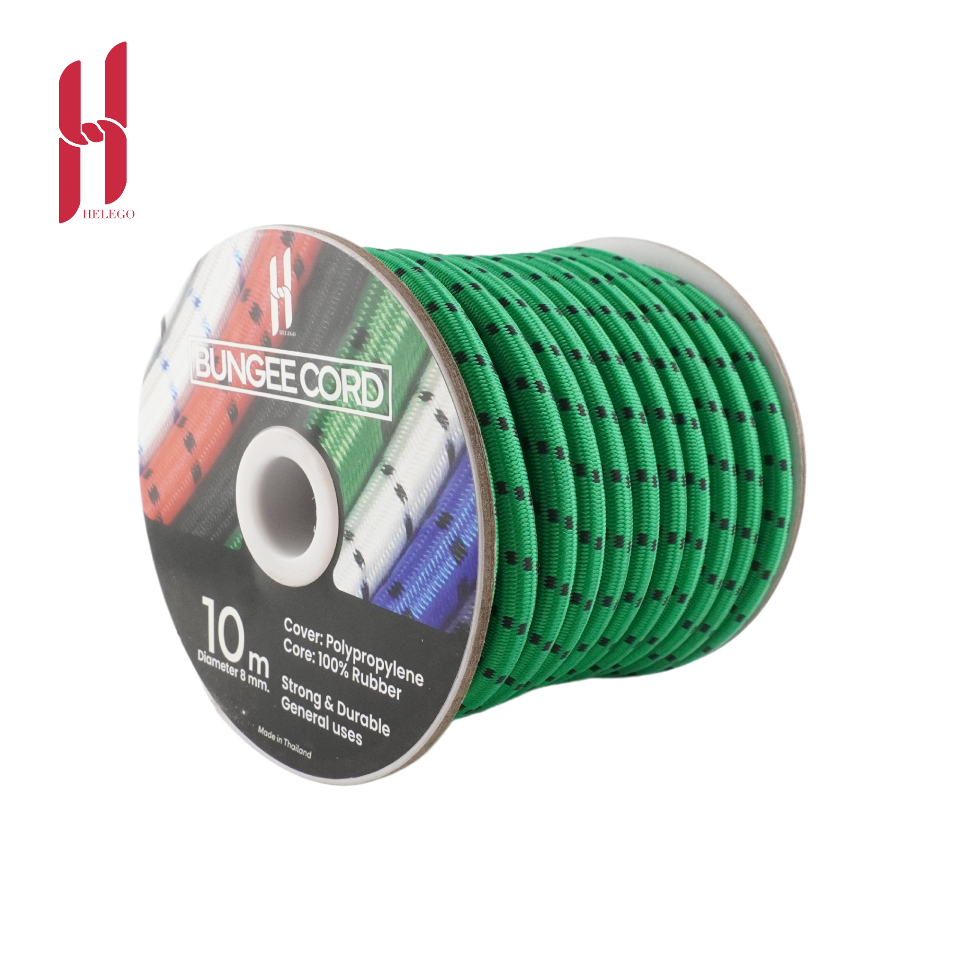 สีเขียวกับสีดำ-PP/ 10M.