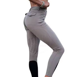 Jodhpurs d'équitation pour femmes de haute qualité, personnalisables, fabriqués au Pakistan, en spandex/polyester, séchage rapide, confortables, en vente en ligne - Product Image 2