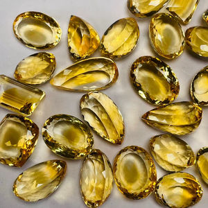 Lote de piedras preciosas de citrino natural de corte mixto, grado AAA, con un brillo excepcional, certificado por IGI, piedras perfectas para la elaboración y pulido de joyas. - Product Image 6