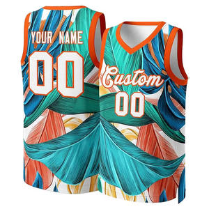 Ensemble d'uniformes de basket-ball Short de basket-ball respirant et maillot de basket-ball à sublimation personnalisée Broderie Porter Uniforme - Product Image 5