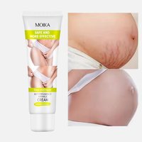 MOIKA Naturel Biologique Crème Réparatrice pour Vergetures et Cicatrices, Améliore l'Élasticité de la Peau, Lisse et Réduit les Vergetures et Cicatrices