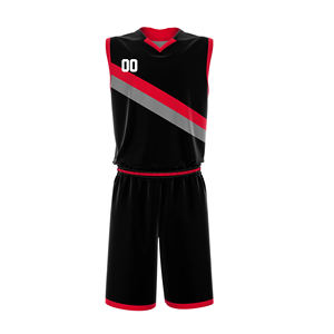 Maillot de basket-ball pour hommes Tissu en maille Séchage rapide Respirant Léger Uniforme de sport Confortable Vêtement d'équipe OEM ODM Logo personnalisé - Product Image 4