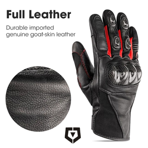 Gants de moto pour hommes, sports de plein air sur route/tout-terrain/VTT Motocross Dirt Bike Bicycle Racing ATV - Product Image 4