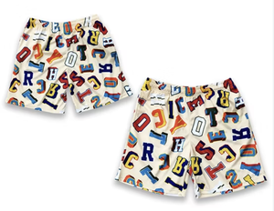 Pantalones cortos de algodón 3D personalizados de alta moda Piernas largas Estilo fitness con patrón bordado y logotipo Tallas XS a 6XL - Product Image 3