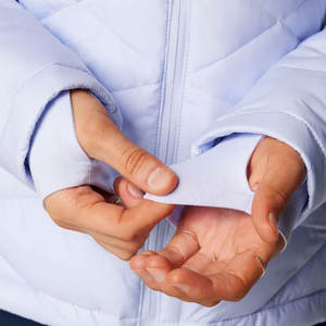 Unisex High Quality Custom Satin Shearling Leather Waterproof Winter <b>Puffer</b> <b>Jacket</b> with Custom Logo Print - Product Image 6