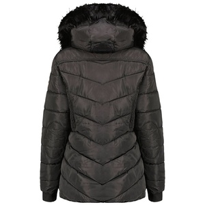 Chaqueta Parka Acolchada con Capucha de Piel, Puños Elásticos, Duradera, para Hombre, Elegante, Suave, Cálida, Cómoda, con Cremallera, Resistente al Viento - Product Image 6