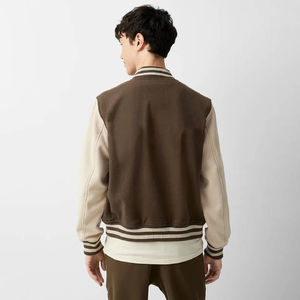 Vestes universitaires pour hommes de qualité supérieure, best-seller, logo personnalisé, design embossé sur le devant, streetwear, printemps - Product Image 2